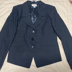 Talbots blazer black